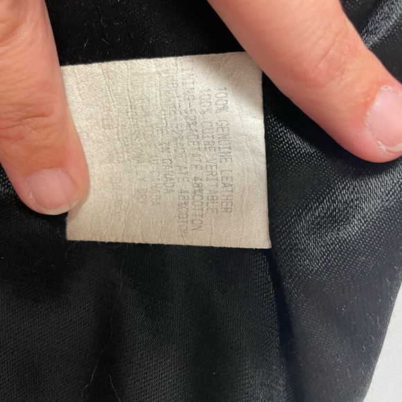 Vintage leather coat - Picture 4 of 7